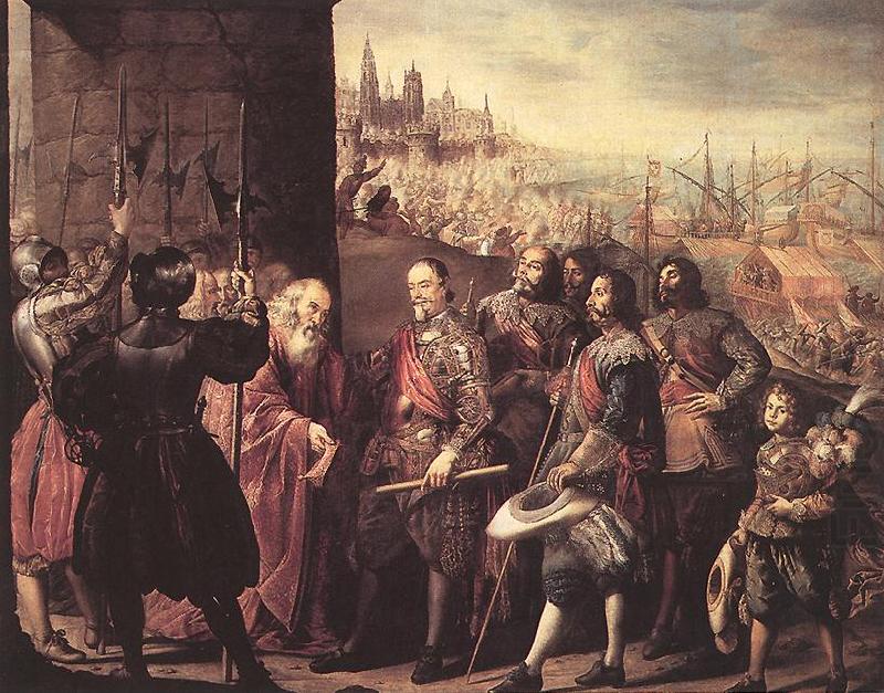 PEREDA, Antonio de The Relief of Genoa af china oil painting image